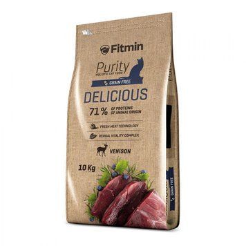 Fitmin cat Purity Delicious (Для вибагливих з дичиною), 10 кг 532114008 фото