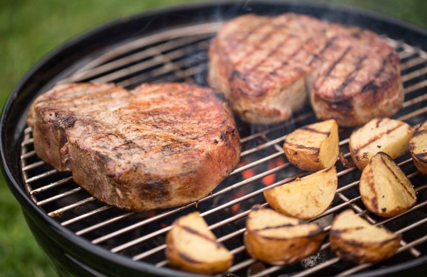 Вугільний гриль Weber Smokey Joe Premium 37 см, слонова кістка 1125004 фото