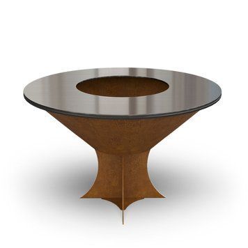 Дров'яний гриль-вогнище Ahos Olympic 1000 Low, іржавий AHOS OLYMPIC 1000 LOW RUST фото