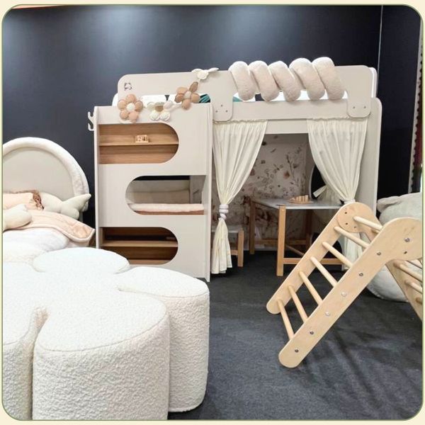Детская двухъярусная кровать TOBI Folding Bed с игровой зоной SD-MAYSON6 фото
