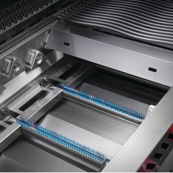 Газовый гриль 700 Series 32, с 4-мя основными горелками и задней горелкой для вертела из нержавеющей стали ВЕРТЕЛ В КОМПЛЕКТЕ BIG32RBPSS-1-UA фото