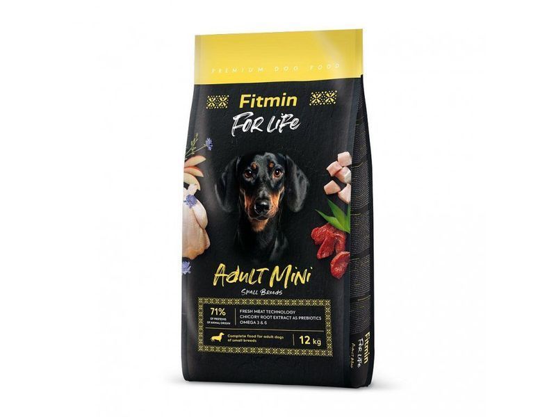 Fitmin dog For Life Adult Mini (для дорослих собак малих та мініатюрних порід), 12 кг 511114053 фото