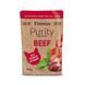 Fitmin cat Purity pouch Beef with hearts 100г 332384006 фото 1