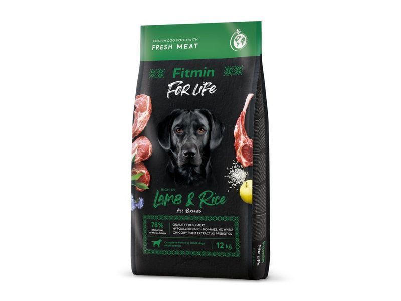 Fitmin dog For Life Lamb & Rice (для дорослих собак з ягням та рисом), 12 кг 511114060 фото