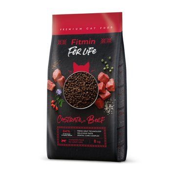 Fitmin cat For Life Castrate Beef (для стерилізованих з яловичиною), 1,8 кг 512114016 фото