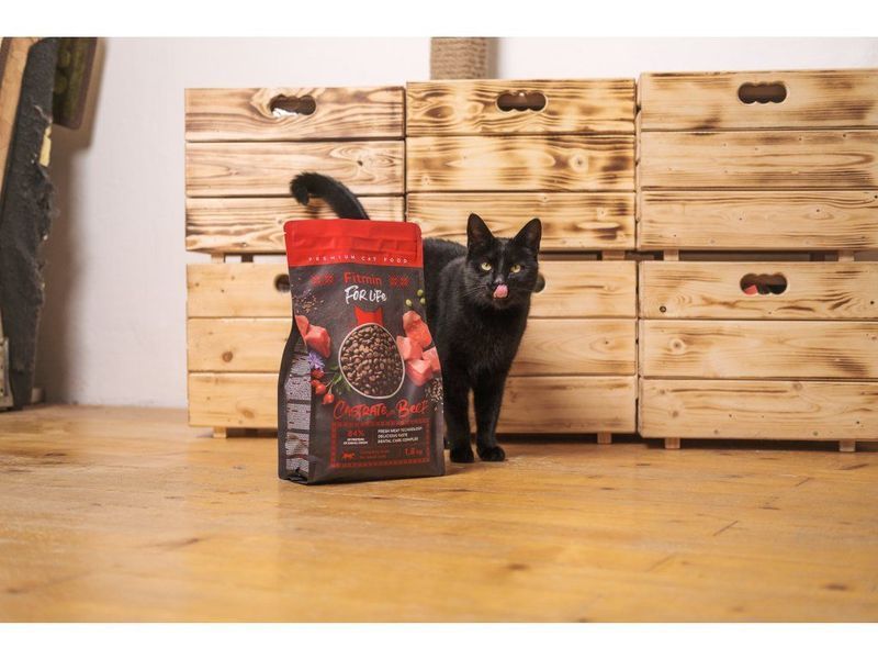 Fitmin cat For Life Castrate Beef (для стерилізованих з яловичиною), 8 кг 512114017 фото