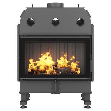 Камінна топка SAVEN Balance 80х50 Black ECO SB/80/50/BL фото