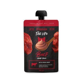 Fitmin For Life Cream Sauce пауч с говядиной 100 г 312384020 фото