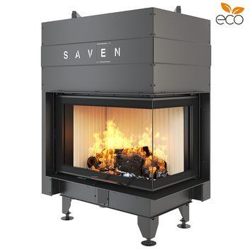 Камінна топка кутова SAVEN Energy Up 75х50х47R (15,1 kW) ECO SE/75/50/47/R/Up фото