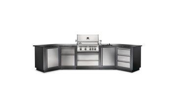 Літня кухня Napoleon Oasis 400 із газовим грилем Prestige BIPRO-500 OASIS-400-BIPRO-500 OASIS-400-BIPRO-500 фото