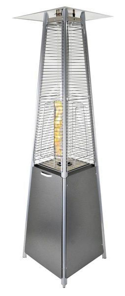 Вуличний газовий обігрівач Activa Pyramide Cheops II Grey-Black (9,3 кВт) new 13610GB фото
